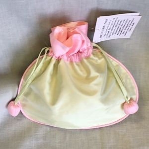 Zazendi Silk Jewelry pouch 7.25 x 9” New